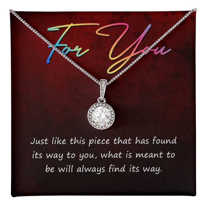 To My Girlfriend Eternal Hope Necklace