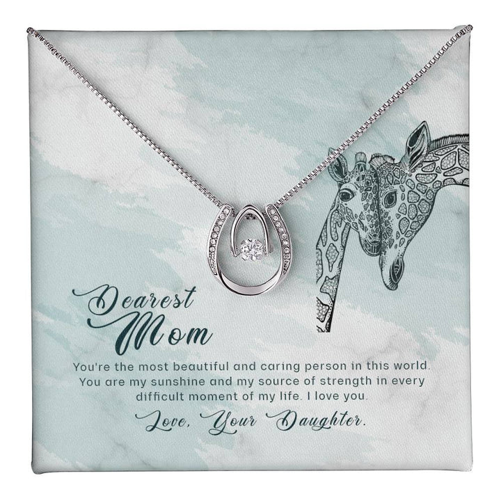 Dearest Mom Lucky In Love Women Necklace