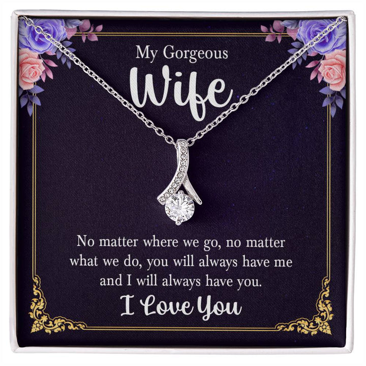 To Gorgeous Wife Alluring Beauty Necklace